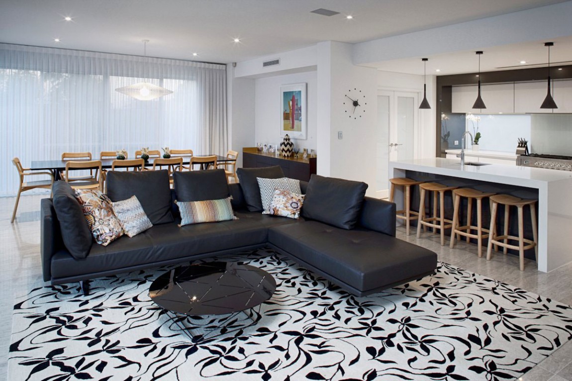 farklı Açık Mutfak Salon Modelleri