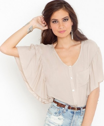 Bol Kollu kareli gömlek modelleri