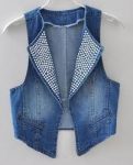 Denim yelek modelleri