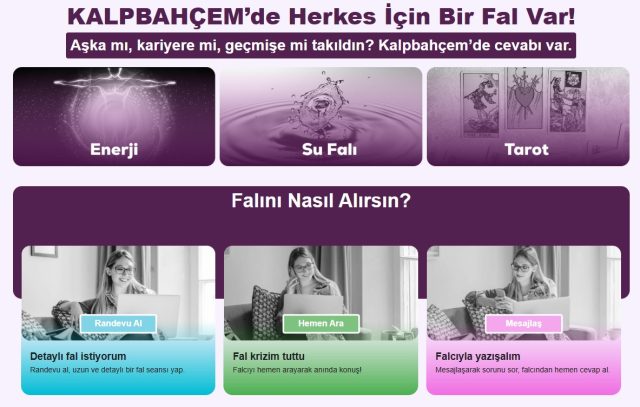 Online Kahve Falı - Kalpbahcem.com
