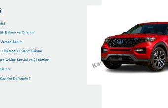 Ford Araç Bakımları Nelerdir?