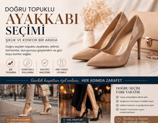 Şıklığın Vazgeçilmezi: Doğru Topuklu Ayakkabı ile Gün Boyu Konfor