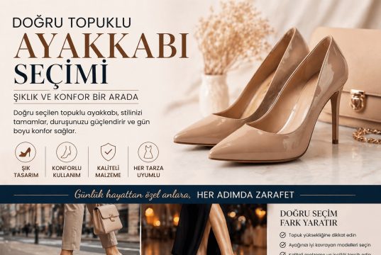 Şıklığın Vazgeçilmezi: Doğru Topuklu Ayakkabı ile Gün Boyu Konfor